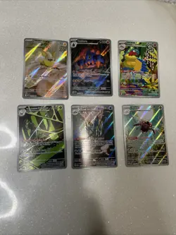Pokemon Tcg Mega Evolution, Destined, Flare Lot Of 6 Illustration Rare IR Mint🔥 - Image 1
