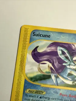 Suicune 53 Black Star Promo Pokemon WOTC Regular Card Pokemon 4Ever Stamp - Image 5