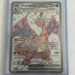 Pokemon TCG Charizard EX 56 Black Star Promo SVP Full Art Near Mint Condition - Image 1