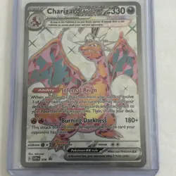 Pokemon TCG Charizard EX 56 Black Star Promo SVP Full Art Near Mint Condition - Image 2