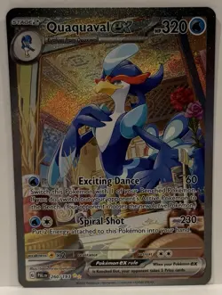 Quaquaval ex Pokemon (2023) Paldea Evolved 260/193 Near Mint - Image 1