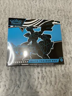 Factory Sealed Pokemon TCG S&V Black Bolt Elite Trainer Box 🔥 Minty - Image 1