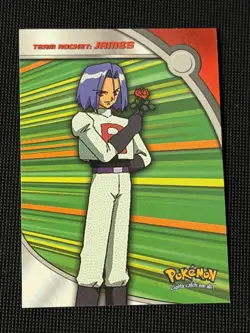 Pokemon Topps TV Animation Edition Series 2 Team Rocket: James HV4 NM/LP - Image 1