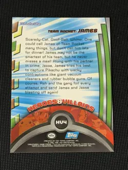 Pokemon Topps TV Animation Edition Series 2 Team Rocket: James HV4 NM/LP - Image 2