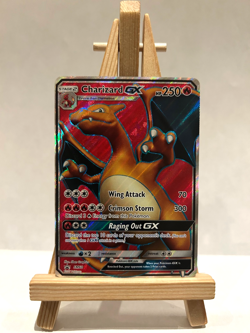 Pokemon Charizard GX Full Art Holo Black Star Promo 2017 Sun & Moon SM60 - LP - Image 1