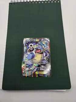 Pokemon TCG Blastoise EX XY122 Full Art Holo Black Star Promo - Image 1