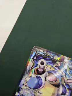 Pokemon TCG Blastoise EX XY122 Full Art Holo Black Star Promo - Image 2