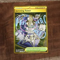 2025 Pokemon Scarlet & Violet Destined Rivals Jamming Tower Hyper Rare #243/182 - Image 1