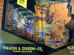 Pokemon Pikachu & Zekrom Tag Team GX Premium Collection Box - Evolving Skies NIB - Image 2