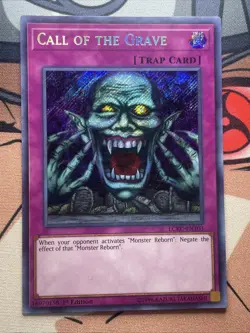 Call of the Grave - NM - LCKC-EN103 - 1st Edition - Secret Rare - Yu-Gi-Oh! TCG - Image 1