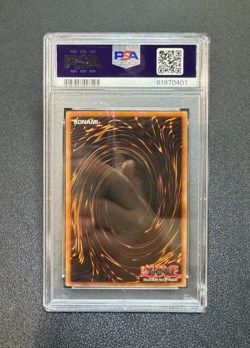 2002 Yugioh SDK-019 Ogre of the Black Shadow Common 1st Edition PSA 10 Gem Mint - Image 2