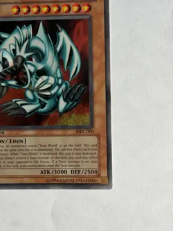 Yugioh! Blue Eyes Toon Dragon Secret Rare MRL-000 1st Edition LP-MP VINTAGE - Image 5