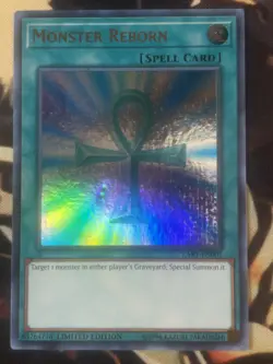 Yugioh: Monster Reborn - LART-EN001 - Ultra Rare - Limited Edition - LP - Image 1