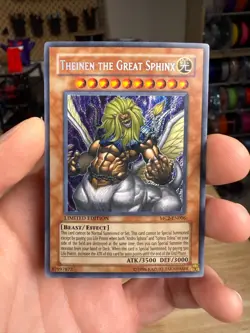 Theinen the Great Sphinx - MC2-EN006 - Secret Rare - Limited Edition LP YuGiOh! - Image 1