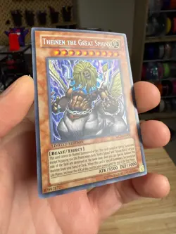 Theinen the Great Sphinx - MC2-EN006 - Secret Rare - Limited Edition LP YuGiOh! - Image 2