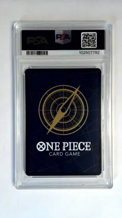 One Piece Nami Parallel ST21-009 Japanese PSA 10 - Image 2