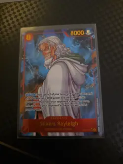 One Piece TCG Silvers Rayleigh English SEC Alt Art OP08-118 Two Legends - Image 1