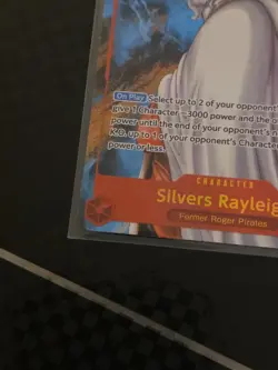 One Piece TCG Silvers Rayleigh English SEC Alt Art OP08-118 Two Legends - Image 5