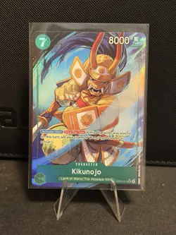 Kikunojo - EB04-012 AA (Alternate Art) The Azure Sea's Seven Foil One Piece TCG - Image 1