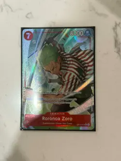 Roronoa Zoro Alt Art OP14-015 One Piece TCG English IN-HAND - Image 1