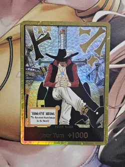 Gold Don!! Dracule Mihawk OP14 Azure Sea Seven One Piece TCG English Ship 1 Day - Image 1