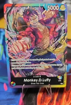 Monkey.D.Luffy - Battle Promo v2 - Leader - Non Foil - English - OP CCG - Image 1