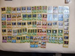 76 Cards Pokemon Base Set 2 Lot LP/NM Moslty - Image 1