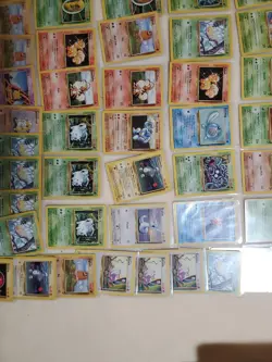 76 Cards Pokemon Base Set 2 Lot LP/NM Moslty - Image 5