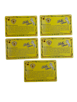 Lot of 5 Bella Sara Trading Cards - Wolf Attack, Family Reunion & More! - Image 2