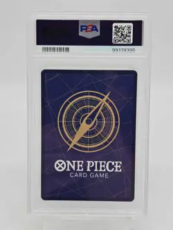 2023 One Piece Card Japanese OP03 Manga Alt. Art #122 Sogeking PSA Mint 9 - Image 2