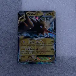 Pokemon TCG Team Plasma Zapdos EX Plasma Storm Holo Ultra Rare Card 48/135 - Image 1
