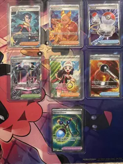 Pokemon NM Phantasmal Flames Trainer Card Lot Of 7 - Image 1