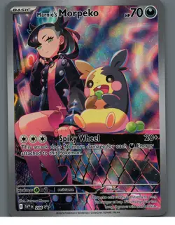 Marnie’s Morpeko 206 SV: Scarlet & Violet Promo Cards NM - Image 1