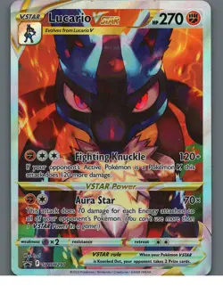 Lucario VSTAR SWSH291 SWSH: Sword & Shield Promo Cards NM - Image 1