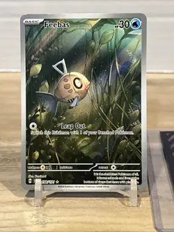 Pokemon Card Feebas 198/191 Surging Sparks Illustration Rare Near Mint - Image 3