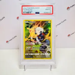 Pokemon Pikachu TCG TG05/TG30 Swsh11 Trainer Gallery Holo Card PSA 10 - Image 1