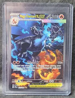 Mega Charizard X ex - 125/094 - SIR - Phantasmal Flames - Pokemon Card - NM/M - Image 2