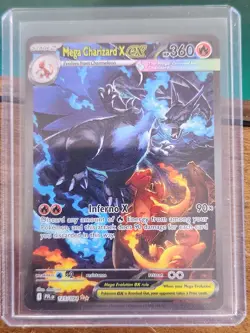 Mega Charizard X ex - 125/094 - SIR - Phantasmal Flames - Pokemon Card - NM/M - Image 3