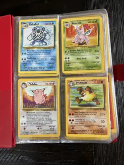 Pokemon Vintage Card Binder Collection Base Jungles Fossil 1st Edition (40+) - Image 2