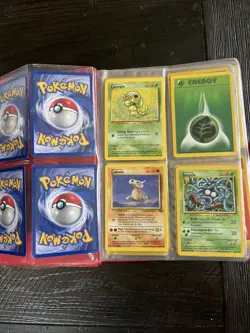 Pokemon Vintage Card Binder Collection Base Jungles Fossil 1st Edition (40+) - Image 3
