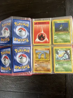 Pokemon Vintage Card Binder Collection Base Jungles Fossil 1st Edition (40+) - Image 5