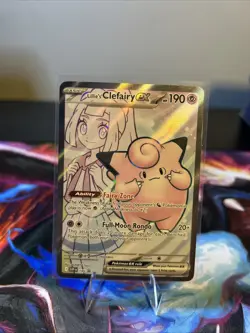 Lillie's Clefairy ex 195 Sv: Scarlet & Violet Promo Cards Holo - Image 1