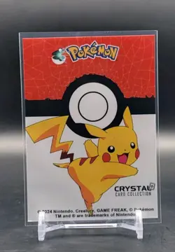 MEWTWO #150--Stained glass Pokemon 2025 Crystal Card Collection - Peru - Image 4