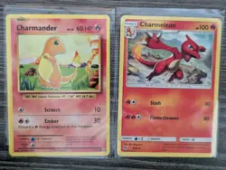 9 Charmander & 8 Charmeleon Pokemon Cards LP to NM - Free Shipping! - Image 1