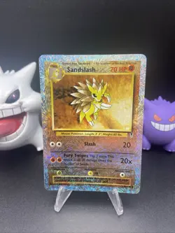 Pokemon TCG Sandslash Reverse Holo Card 62/110 Legendary Collection - Image 1