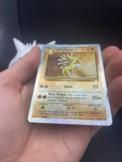 Pokemon TCG Sandslash Reverse Holo Card 62/110 Legendary Collection - Image 5