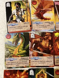 Spellfire CCG First Edition UR Chase Cards Set 1-25 Complete - Image 2
