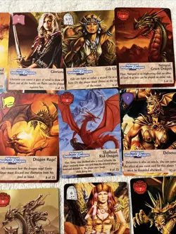 Spellfire CCG First Edition UR Chase Cards Set 1-25 Complete - Image 3