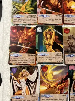 Spellfire CCG First Edition UR Chase Cards Set 1-25 Complete - Image 4