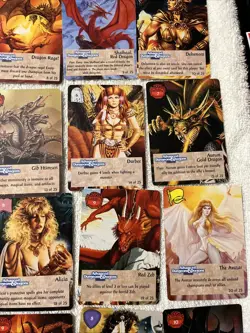 Spellfire CCG First Edition UR Chase Cards Set 1-25 Complete - Image 5